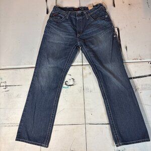 Ariat FR Jeans - Size 34x32 Blue M4 Low Rise Boot Cut (CAT 2)